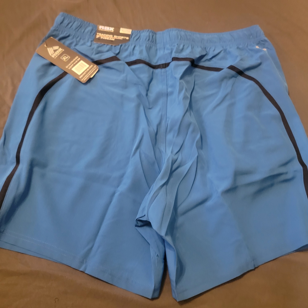 RBX Athletic Blue Shorts Lightweight Performance